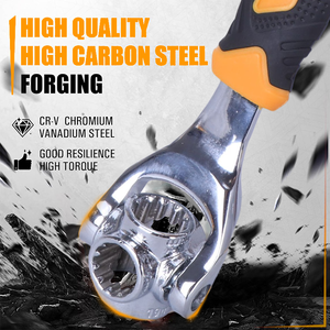 WeToke Universal 360 grados 8 en <span class=keywords><strong>1</strong></span> herramientas llave de tigre de acero con pernos estriados Torx reparación de automóviles de muebles de 6 puntos - Product Image 2
