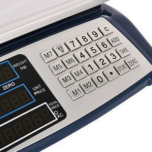 30 किलो 40 किलो चार्जर फल और सब्जियां डिजिटल वाणिज्यिक मूल्य कंप्यूटिंग स्केल - Product Image 3