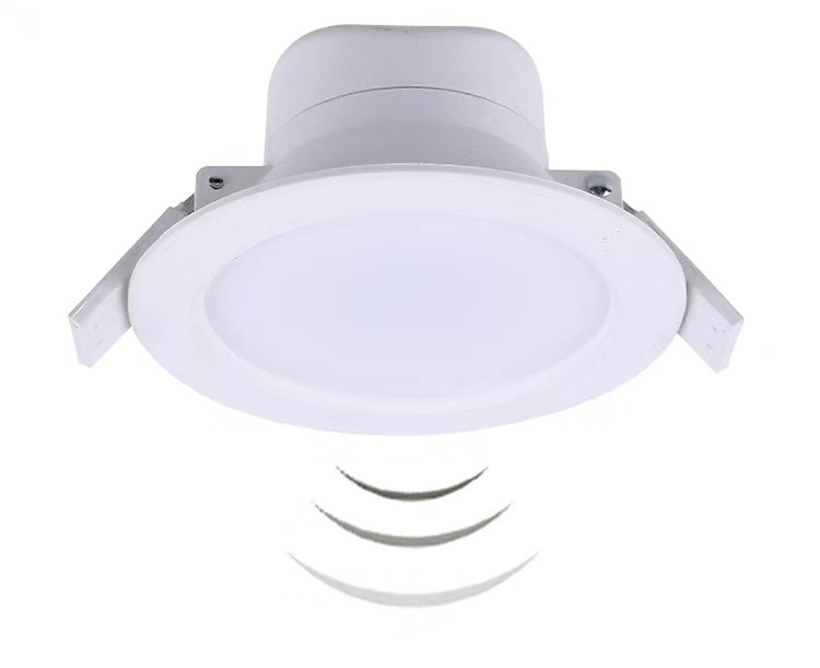 Sensor de movimiento de microondas redondo integrado de 5 pulgadas y 10W que atenúa la luz empotrada LED empotrada para el pasil