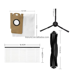 Compatible con <span class=keywords><strong>Xiaomi</strong></span> Lydsto <span class=keywords><strong>R1</strong></span> STYTJOX / R1A / <span class=keywords><strong>R1</strong></span> <span class=keywords><strong>Pro</strong></span> / S1 Filtro de cepillo lateral principal bolsa de polvo paño de mopa accesorio de trapo pieza de repuesto - Product Image 3