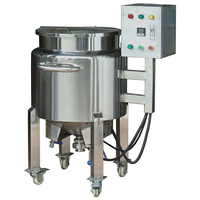 200 Ltr 500Kg tambour d'eau de stockage mobile santé magasin d'aliments Pot réservoir de stockage en acier inoxydable fabricant
