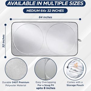 Parasole per <span class=keywords><strong>auto</strong></span> pieghevole retrattile in maglia di Nylon resistente con Logo personalizzato <span class=keywords><strong>copri</strong></span> <span class=keywords><strong>parabrezza</strong></span> del finestrino anteriore realizzato in fabbrica - Product Image 3