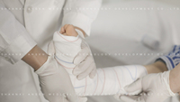 Bandage orthopédique coloré à séchage rapide, imperméable, fournitures cliniques