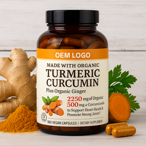 Suplemento de Cúrcuma de Alta Potencia 2250mg para Adultos, Apoya la Salud de las Articulaciones, Cápsulas de Cúrcuma - Product Image 3