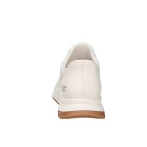 Zapatos Skechers Donna Slip On <span class=keywords><strong>para</strong></span> <span class=keywords><strong>caminar</strong></span>, de cuero blanco, calzado informal y cómodo <span class=keywords><strong>para</strong></span> <span class=keywords><strong>mujer</strong></span> - Product Image 4