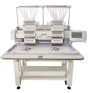 Factory 1501 galaxy coiling domestic used china single-head commercial single head 12 needle embroidery machine