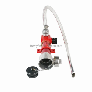 d'incendie en laiton pour une pulvérisation efficace American Pin Lug Fire Hose Jet Spray NST Thread Brass Fire Nozzle - Product Image 3