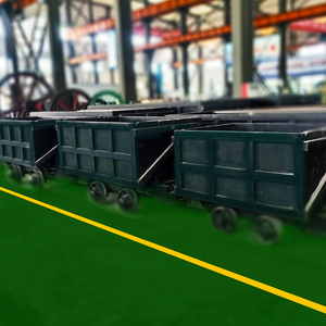 Ángulo de Inclinación ≥40 °   Vagón de Descarga Lateral de Gran Ángulo de Inclinación para Minería Ferroviaria, 1.2m³, Descarga en Riel Curvo, Ahorro de Espacio - Product Image 6