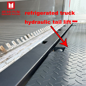 รถบรรทุกห้องเย็นขนส่งเนื้อไก่สำหรับ2Ton ตู้แช่เย็น Isuzu 100P Elf 4.2เมตร - Product Image 3