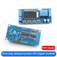 Module de déclenchement à temporisation unidirectionnelle Tejiate avec circuit de minuterie cyclique, interrupteur et écran d'affichage, Micro USB 5.0V, montage