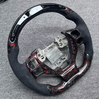 Volant en fibre de carbone véritable forgé avec LED pour Lexus RC F RC350 RC300 RC200t ISF IS350 IS300 IS250 IS200t GS F NX300h GS350
