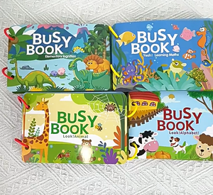 Custom Montessori Busy <b>Book</b> Preschool Learning Activity <b>Book</b> for Toddlers Alphabet Animal Ocean Theme Early <b>Education</b> - Product Image 4