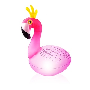 Güneş enerjili şişme <span class=keywords><strong>Flamingo</strong></span> işıkları yüzen LED havuz süslemeleri düğün ve parti malzemeleri için - Product Image 1