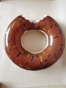 <span class=keywords><strong>Bouée</strong></span> gonflable en forme de donut marron et rose pour la <span class=keywords><strong>piscine</strong></span> - Product Image 6