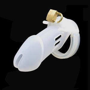 Nuovo Caldo Del Silicone Chastity Cage Dispositivo 10*3.5 centimetri CB6000 Lungo Gabbie Cazzo Dispositivi di Castità Maschile Giocattoli Del Sesso Per Adulti per Gli Uomini <span class=keywords><strong>Pene</strong></span> - Product Image 2