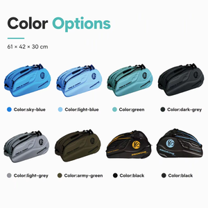 Borsa da padel di alta qualità con pannello 3D in EVA, <span class=keywords><strong>zaino</strong></span> per racchette da beach tennis e padel, borsa per racchette da pickleball con tasca termica - Articolo più venduto - Product Image 6