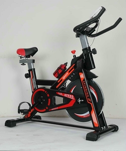 Vélo de spinning d'intérieur avec moniteur de fréquence cardiaque LED, équipement de fitness aérobie, équipement de fitness réglable pour la maison - Product Image 6