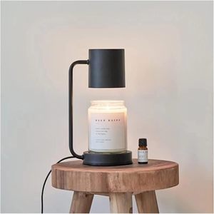 Lampe chauffe-bougie multifonctionnelle en métal avec minuterie électrique et design moderne pour usage domestique - Product Image 4