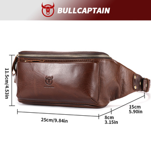 BULLCAPTAIN Riñonera Casual para Hombre, Riñonera Deportiva para Correr y Senderismo, Riñonera de 7 Pulgadas para Uso Diario, Fabricante ODM - Product Image 6