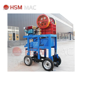 Мобильная щековая дробилка для измельчения камня, угольной шламовой смеси, известняка с гибкой системой транспортировки - Product Image 2