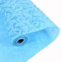 Nouveaux produits rouleaux de papier d'emballage de fleurs non tissé en relief tissu non tissé en polypropylène