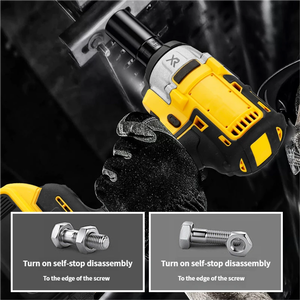 Llave de Impacto Eléctrica Inalámbrica Portátil de 21V, Sin Escobillas, Batería de Iones de Litio de Alta Resistencia, Alto Torque de 300 NM, Accionamiento de 1/2, para Uso Industrial y Bricolaje - Product Image 4
