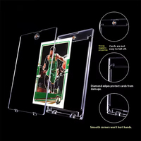 Individuelles Logo 35pt One-Touch Magnetischer Kartenhalter UV-Schutz-Etui für Sport-, Baseball- und TCG-Sammelkarten