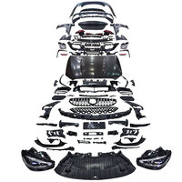 Kit carrosserie de haute qualité, capot, phares, pare-chocs, calandre, ailes 1:1 pour Mercedes Benz Classe C W205 15-21, mise à niveau vers W206 C63