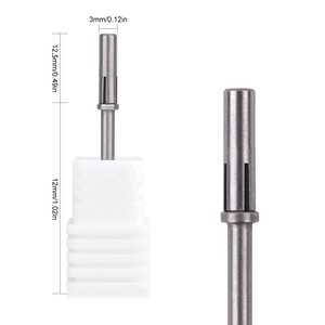 Bandas de Lijado para Uñas de 3 mm, Capas de Gel UV, Removedor de Esmalte Acrílico, Accesorios Eléctricos para Manicura, Herramientas de Pulido de Uñas y Pedicura - Product Image 4