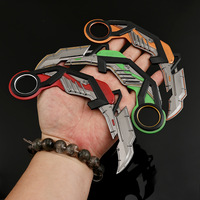 15CM VALORANT RGX 11Z Pro Karambit | Réplique en alliage de zinc entièrement en métal Décor de bureau à collectionner Jeu Périphérique Cosplay Prop Garçon Cadeau