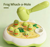 Jeu éducatif et amusant pour apprendre les coups de marteau : Machine de jeu de frappe pour l'éveil des bébés et des tout-petits (garçons et filles)