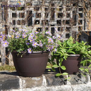 Forma di fornitura di fabbrica di plastica cesti appesi per la decorazione del giardino di casa balcone fioriera <span class=keywords><strong>vasi</strong></span> di <span class=keywords><strong>piante</strong></span> appesi cestini decorativi - Product Image 3