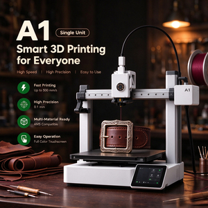 Bambu A1/A1C Çift Ekstrüderli Alüminyum 3D Yazıcı AB/BK Özellikleriyle Global Kilitsiz Yeni 1 Yıl Garantili Orijinal Fabrika Direkt Tedarik - Product Image 1