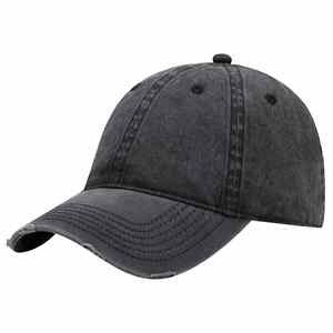 <b>Hats</b> with Custom logo Washed Ripped Baseball Cap for <b>Men</b> Deep Crown Baseball <b>Hat</b> Outdoor <b>Sun</b> protection Cap for <b>Men</b> - Product Image 2