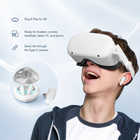Auriculares para Juegos Compatibles con Gafas VR, Reducción de Ruido, Deportes Electrónicos, Baja Latencia, Auriculares Bluetooth Personalizados