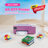 Impresora DTF FCOLOR A4 Nueva para Pequeñas Empresas, Máquina de Impresión DTF, Impresora Plana DTF A4, Funciona con Horno