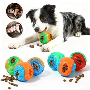 Juguetes para Perros 2025, Pelotas Interesantes para Entrenamiento, Juguetes Resistentes para Esconder Comida, Juguetes para Masticar para Cachorros, TPR - Product Image 1