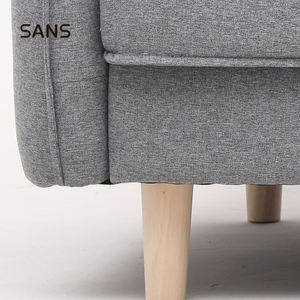 Canapé d'appoint moderne en tissu gris rembourré OEM, fauteuil, mobilier d'hôtel, ensemble de canapés KD avec coussins <span class=keywords><strong>à</strong></span> <span class=keywords><strong>vendre</strong></span> - Product Image 6
