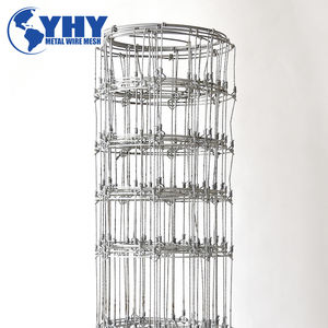 8ft ad alta resistenza galvanizzato croce blocco gioco di recinzione di filo con linea verticale pali - Product Image 1
