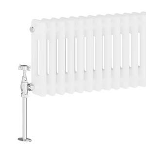 Radiateur horizontal en fonte à double panneau pour salons modernes - Haute performance thermique et écoénergétique - Product Image 1
