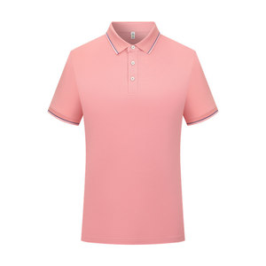 เสื้อโปโลผู้ชายสีน้ำเงิน โพลีเอสเตอร์ สีพื้น แขนสั้น ชุดทำงานสำหรับใช้ในชีวิตประจำวัน - Product Image 3