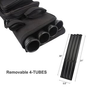 Funda de Arco Multifunción de 4 Tubos para Campo, de Fábrica BSCI, para Flechas de Campo y Arco Desmontable - Product Image 6