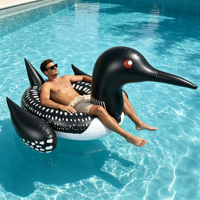 Bouée géante gonflable pour piscine, radeau flottant, flotteur aquatique épaissi en PVC haute résistance, durable pour piscine, lac, enfants et adultes