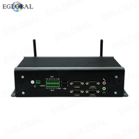 Computadora Industrial sin Ventilador EGLOBAL, Intel Core i5-10200H, 2DDR4, MSATA, SSD M.2, 3HD, 6USB, 6COM, 2RJ45, LAN 2.5G, Mini PC Linux