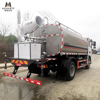 Camion de lavage de routes automatique diesel HEAVSTY 14,5 m³, nouvelle génération, 18 000 kg MVM, moteur 229,84 CV 6200 cm³, 89 km/h pour Shacman