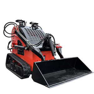 Minicargadora de orugas diésel amarilla compacta de alta movilidad para uso agrícola - Product Image 2