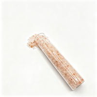 Sel de bain minéral himalayen biologique relaxant OEM, sel de bain aromathérapeutique en bouteille, huile essentielle d'aromathérapie à la rose, sel de bain pour le corps