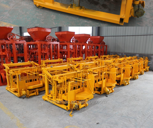 آلة صنع شبه آلية ، آلة صنع الطوب المتشابكة ، آلة هيدروليكية متنقلة مجوفة - Product Image 3