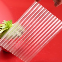 Feuille de polycarbonate creuse multicouche transparente pour serre HANGMEI PC