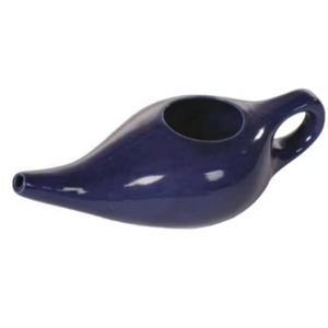 Màu xanh gốm <span class=keywords><strong>neti</strong></span> nồi cho người hút thuốc biểu tượng tùy chỉnh cho một lối sống lành mạnh mà thêm một liên lạc cá nhân và thúc đẩy phúc lợi - Product Image 1